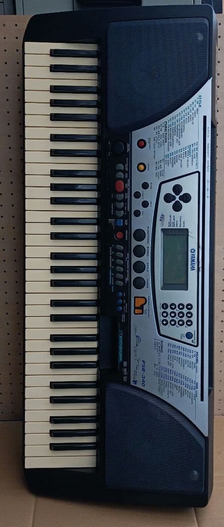 Yamaha PSR-340 電子キーボード 61鍵