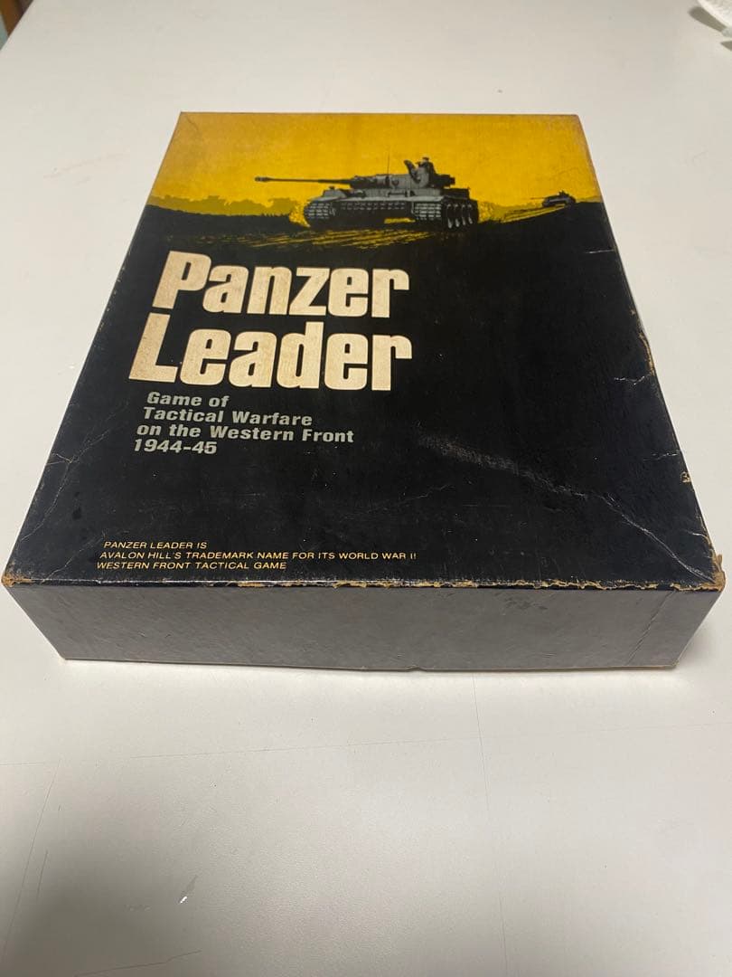 レア WWⅡ戦術級陸戦ボードゲームの傑作、パンツァーリーダー