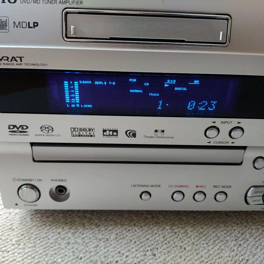 [動作確認済] ONKYO DVD/CD/MD チューナーアンプ FR-UN7