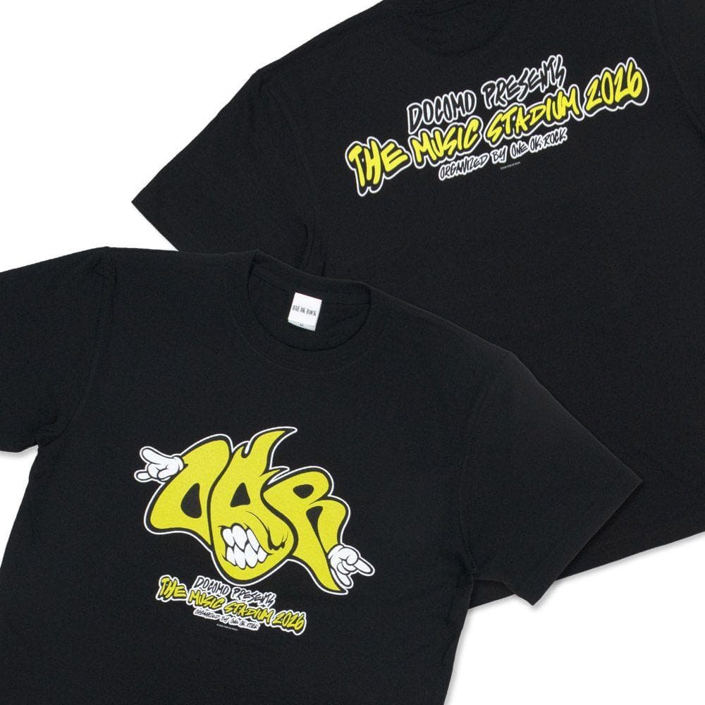 Ｍサイズ　ONE OK ROCK 2026 TMS Tシャツ-B BLACK 黒