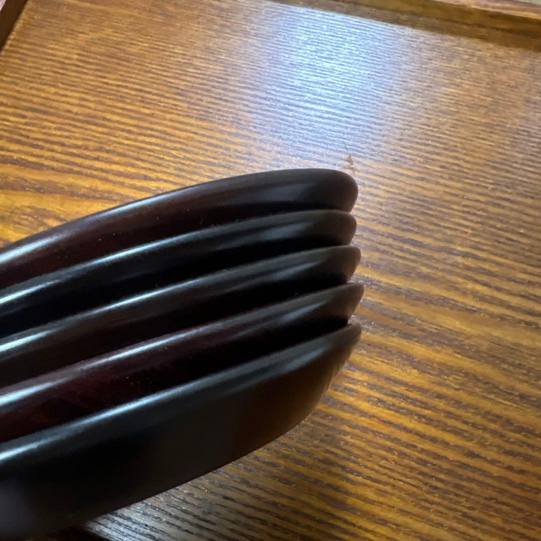 希少◆ 紫檀 食器 器 5セット ❼