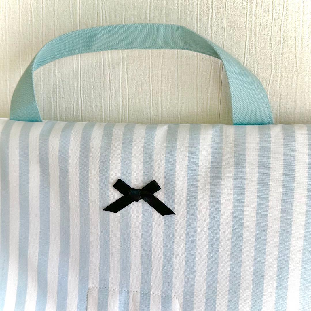 眠り猫様　レッスンバッグ　手提げ　防災頭巾カバー　入園入学　女の子　ハンドメイド