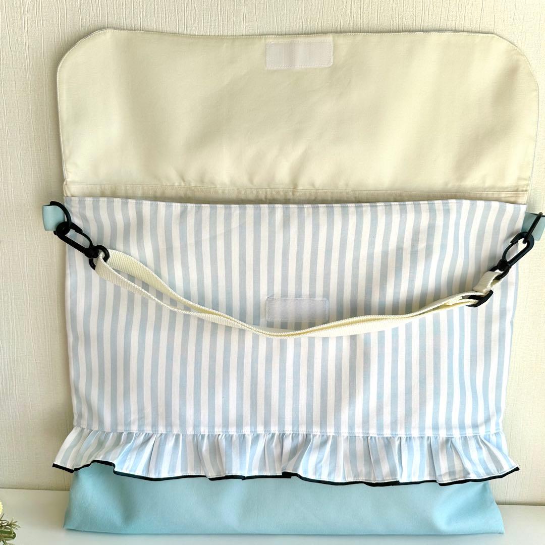 眠り猫様　レッスンバッグ　手提げ　防災頭巾カバー　入園入学　女の子　ハンドメイド