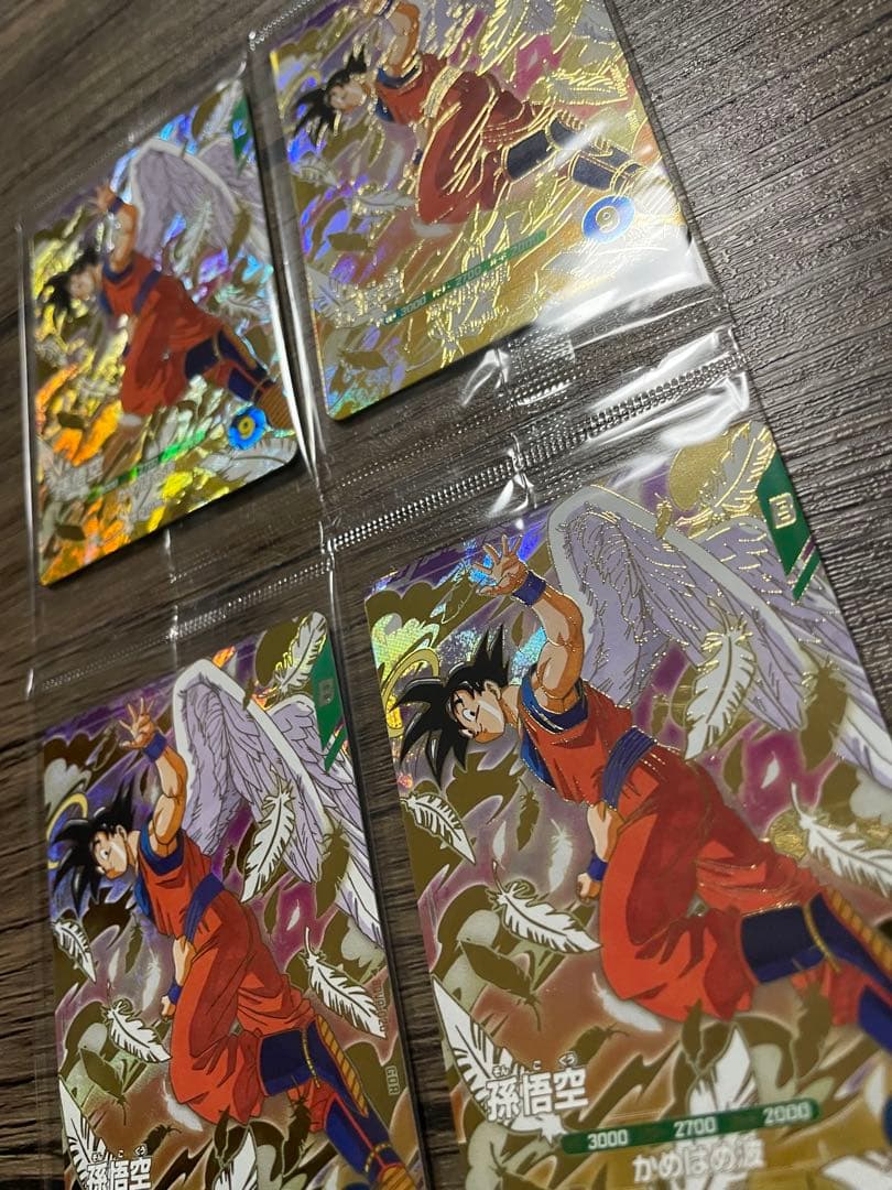 早い者勝ち　ドラゴンボールスーパーダイバーズ　孫悟空 未開封 4枚セット