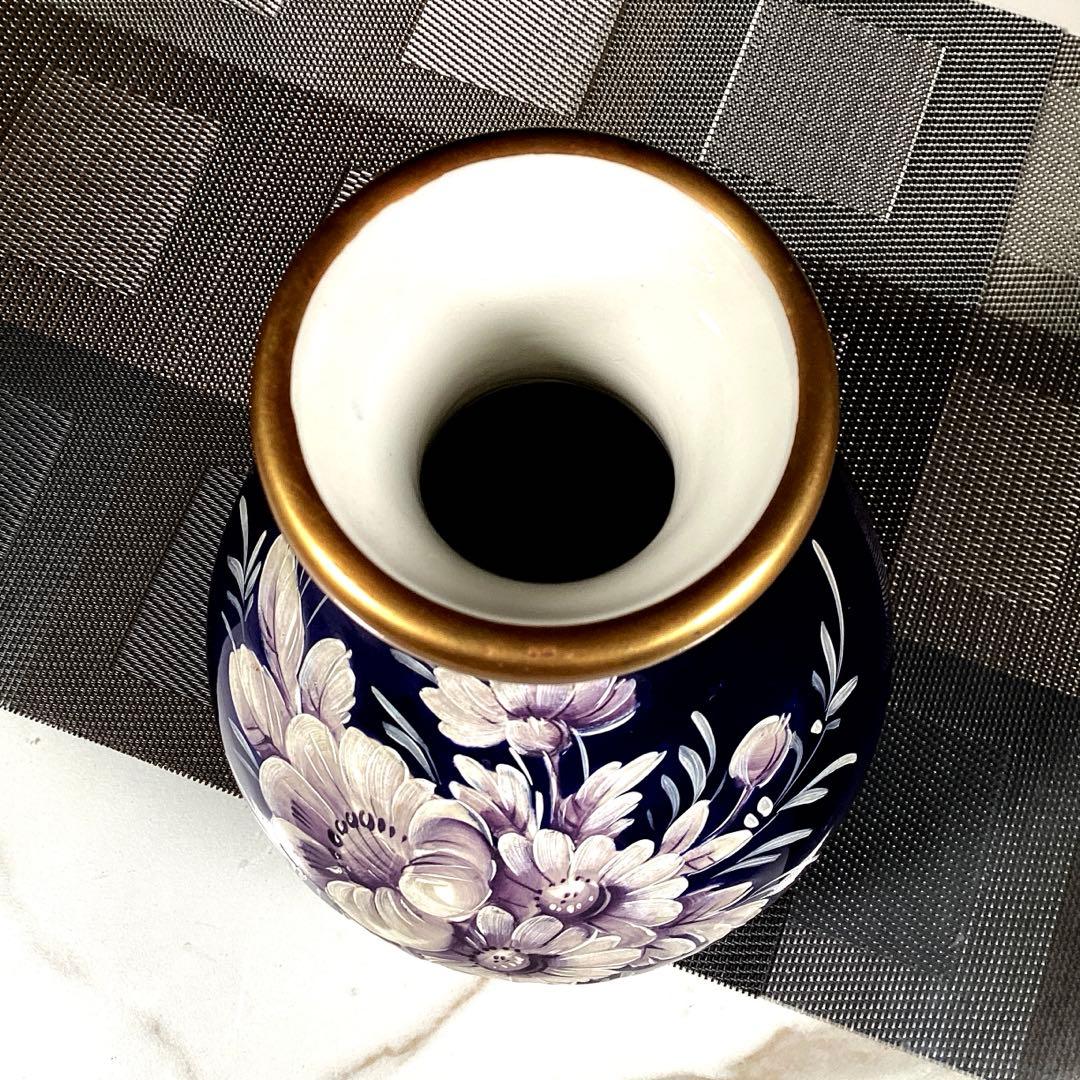 KERAMOS R.Capodimonte 花瓶　イタリア　ヴィンテージ　サイン