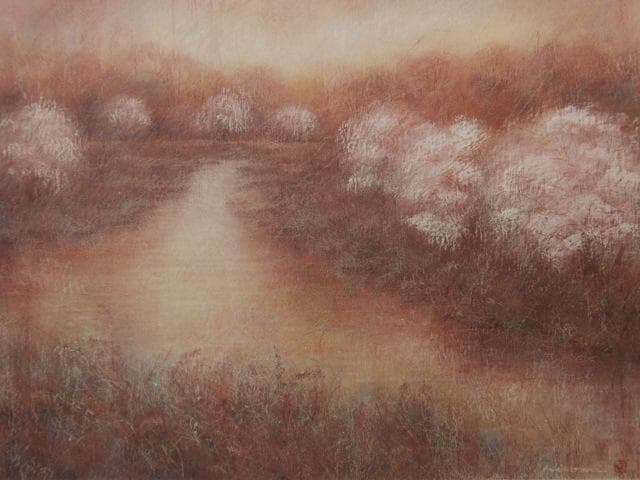 高橋広美、【淡い夢】、希少な額装用画集より、美品、新品額装付、インテリア