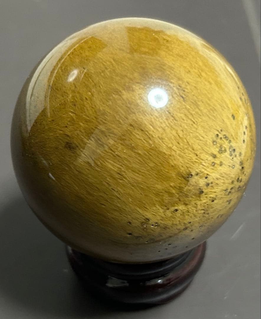 ゴールデンルチルクォーツ丸玉　175g