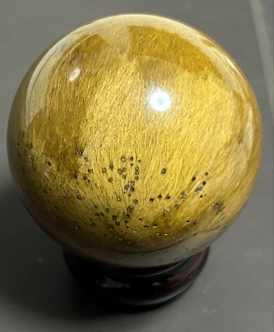 ゴールデンルチルクォーツ丸玉　175g