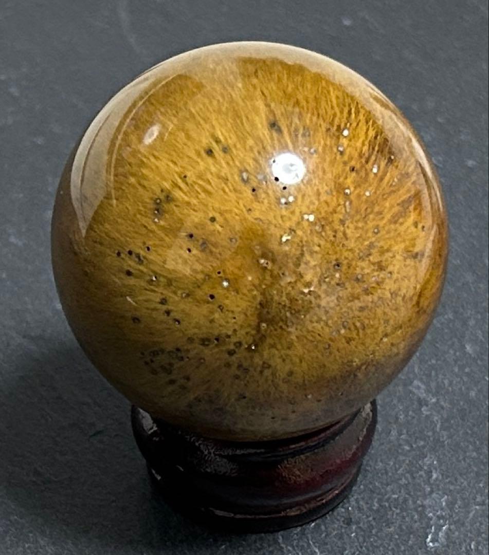 ゴールデンルチルクォーツ丸玉　175g