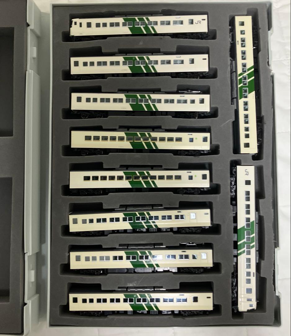 TOMIX 185系 ストライプ　強化スカート　フル編成　ジャンク　おまけ付き