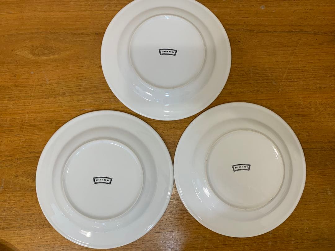 N0726-12★恐らく未使用 FISHS EDDY プレート 約26㎝ 6枚