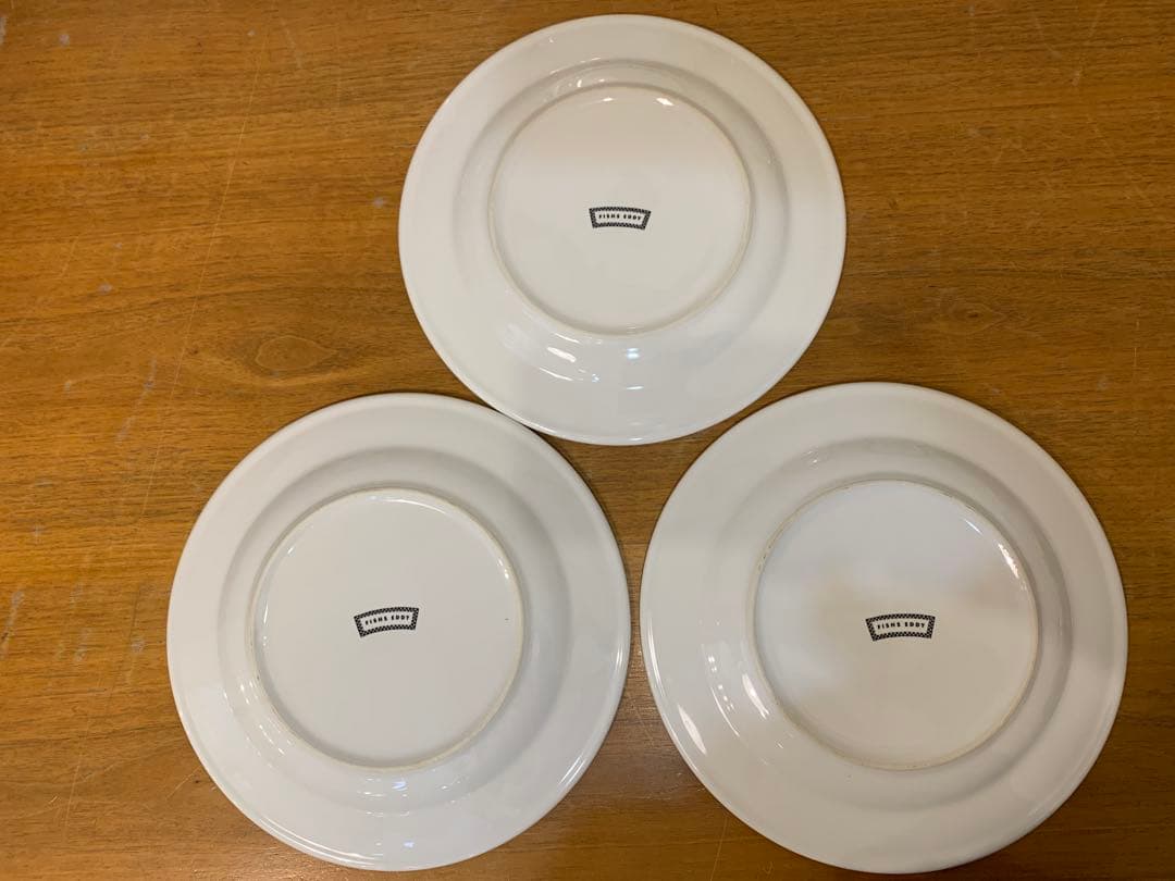 N0726-12★恐らく未使用 FISHS EDDY プレート 約26㎝ 6枚