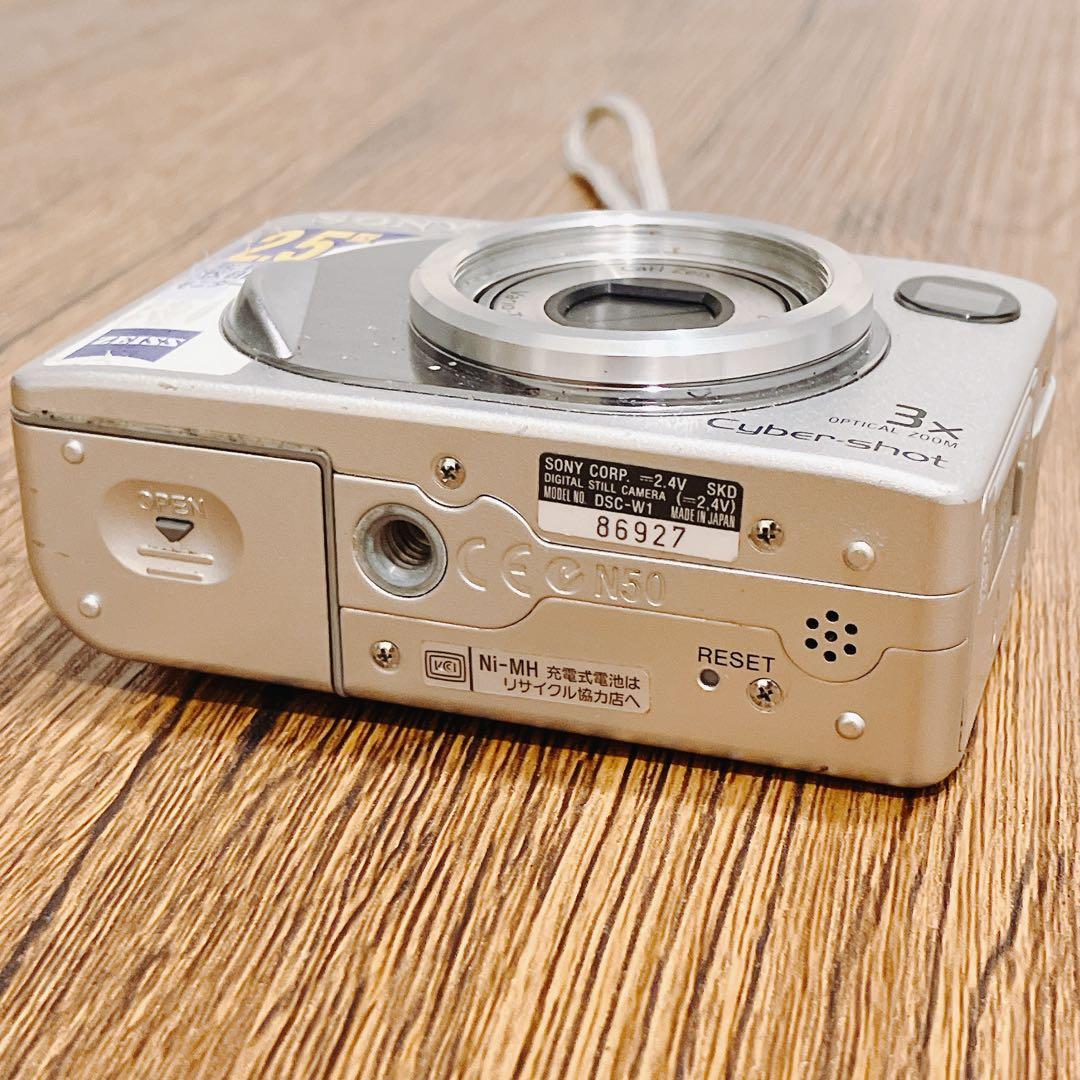 SONY CyberShot DSC-W1 コンパクトデジタルカメラ　動作品