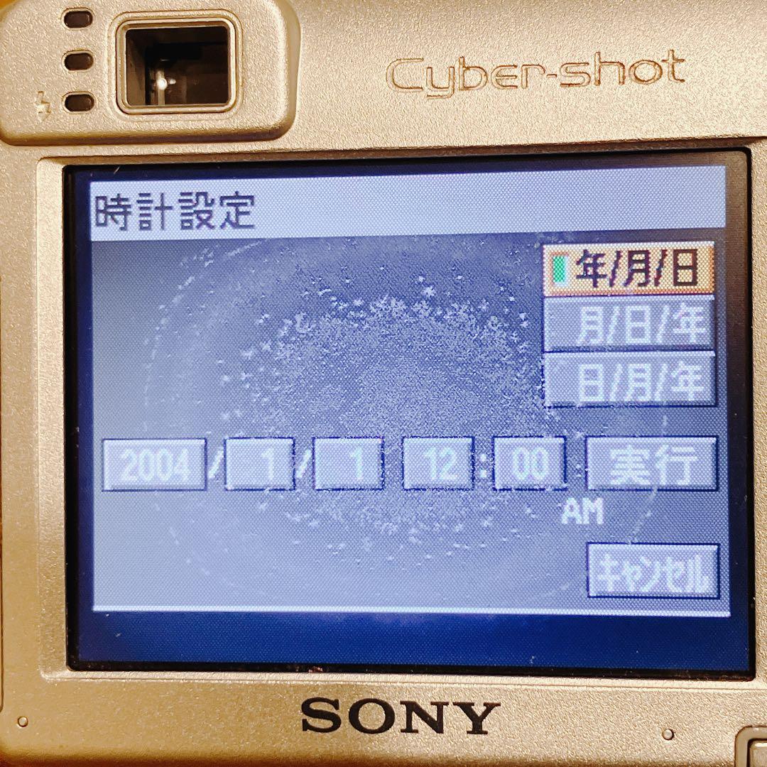 SONY CyberShot DSC-W1 コンパクトデジタルカメラ　動作品