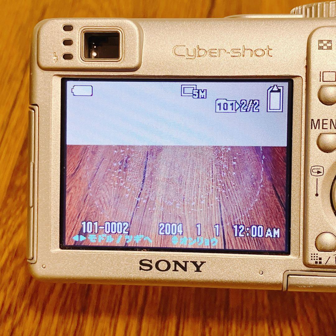 SONY CyberShot DSC-W1 コンパクトデジタルカメラ　動作品