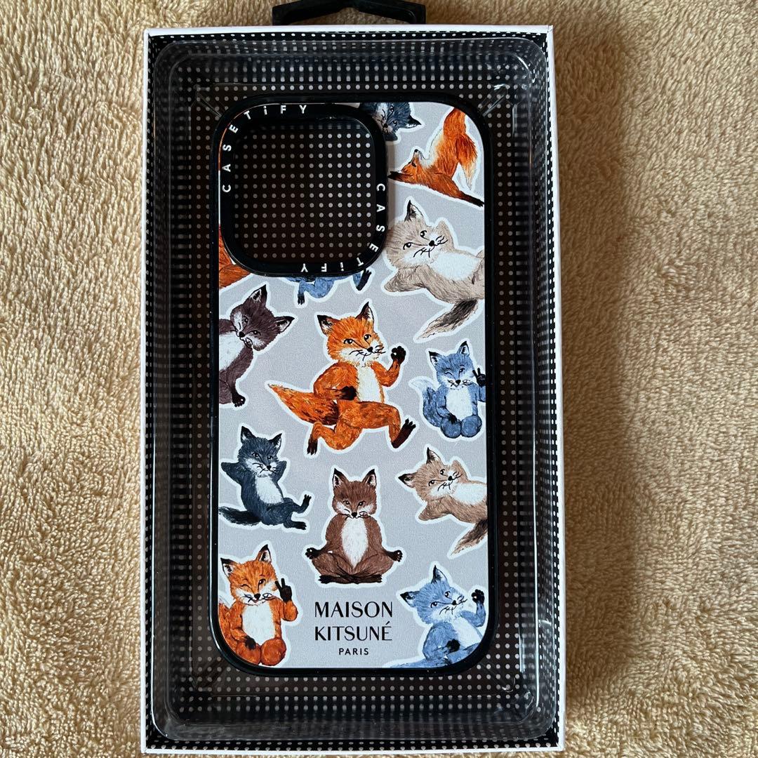 のんちゃん　MAISON KITSUNÉ iPhone16proケース