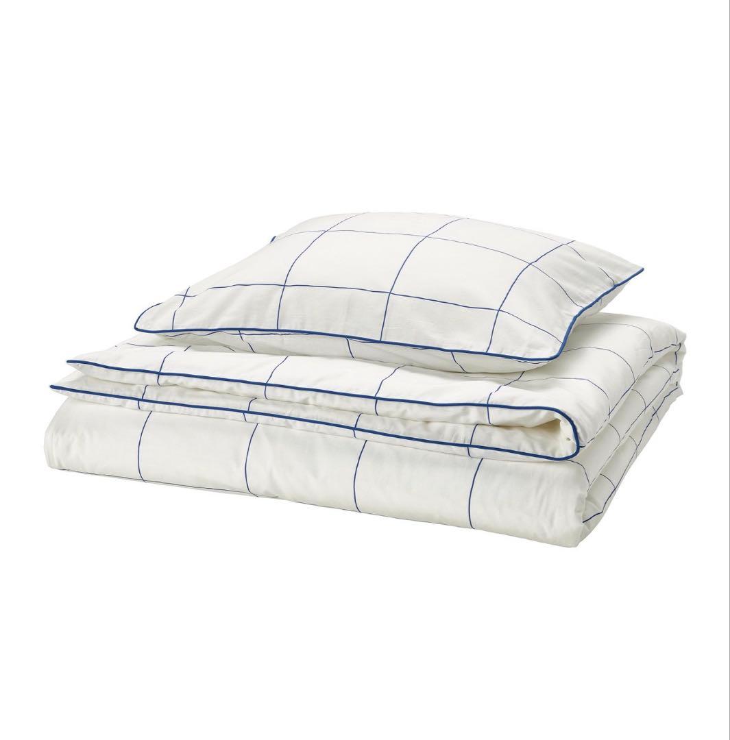 BREDVECKLARE IKEA シーツ シングル カバーセット