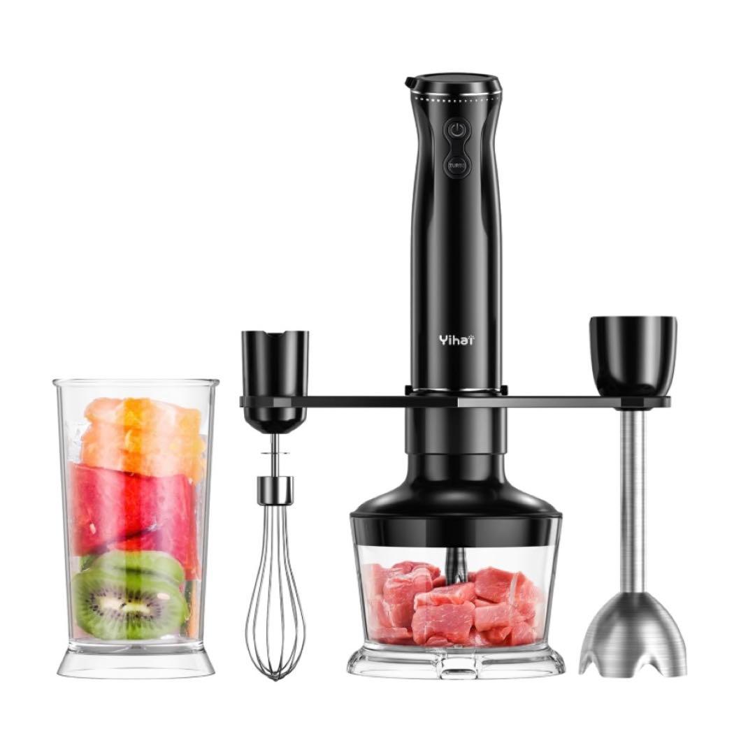 ハンドブレンダー ハンドミキサー 氷 砕ける つぶす 混ぜる きざむ 泡だてる