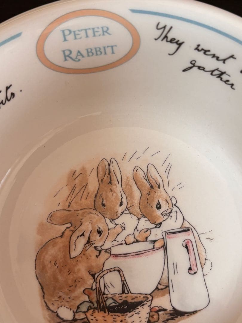 新品未使用❣️ ピーターラビット 食器セット モーニングセット