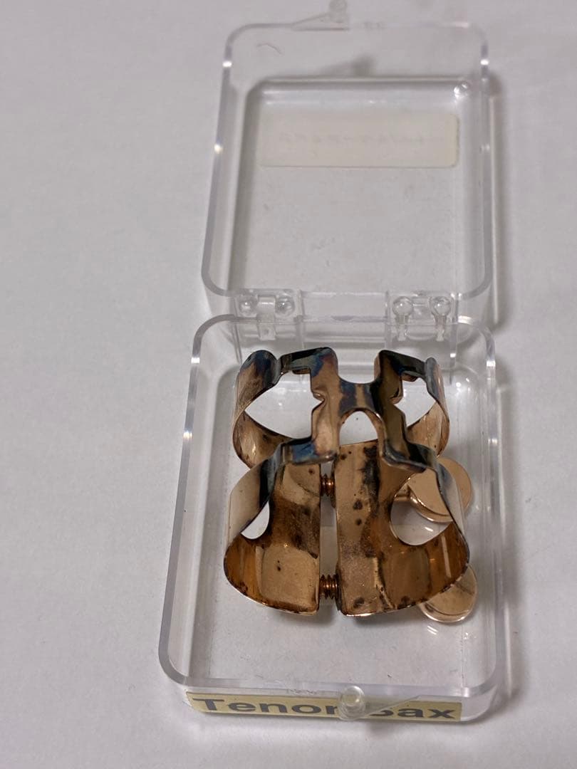 ハリソン　テナーサックス リガチャー ケース付き