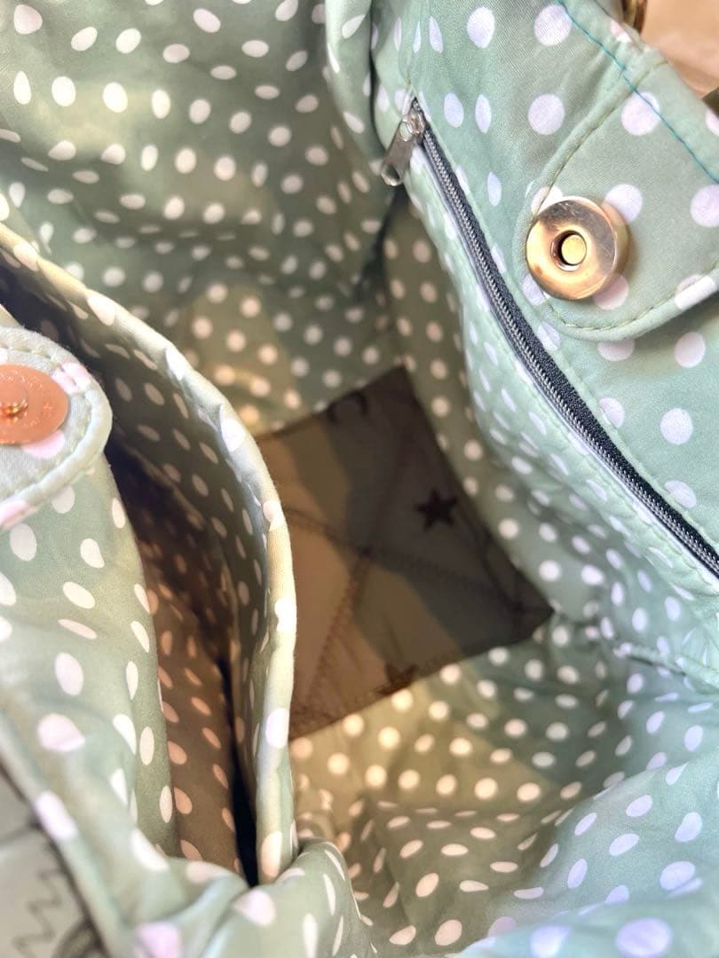 コヤンイサムチョン　新柄　ぷっくりふわふわまん丸バッグ　両面デザイン