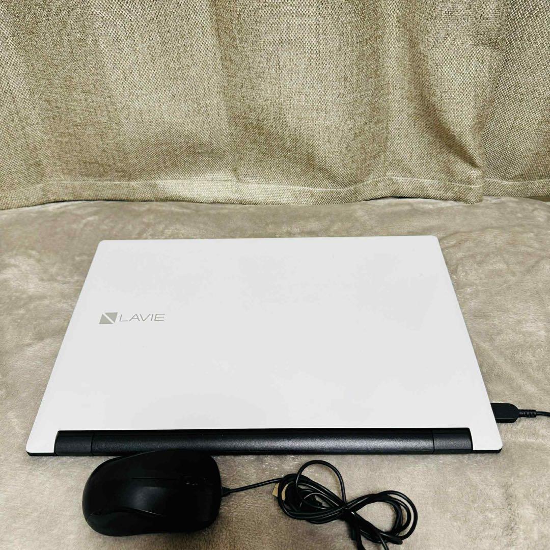 S241 NECノートパソコンSSDメモリ8G高速Windows11オフィス付き