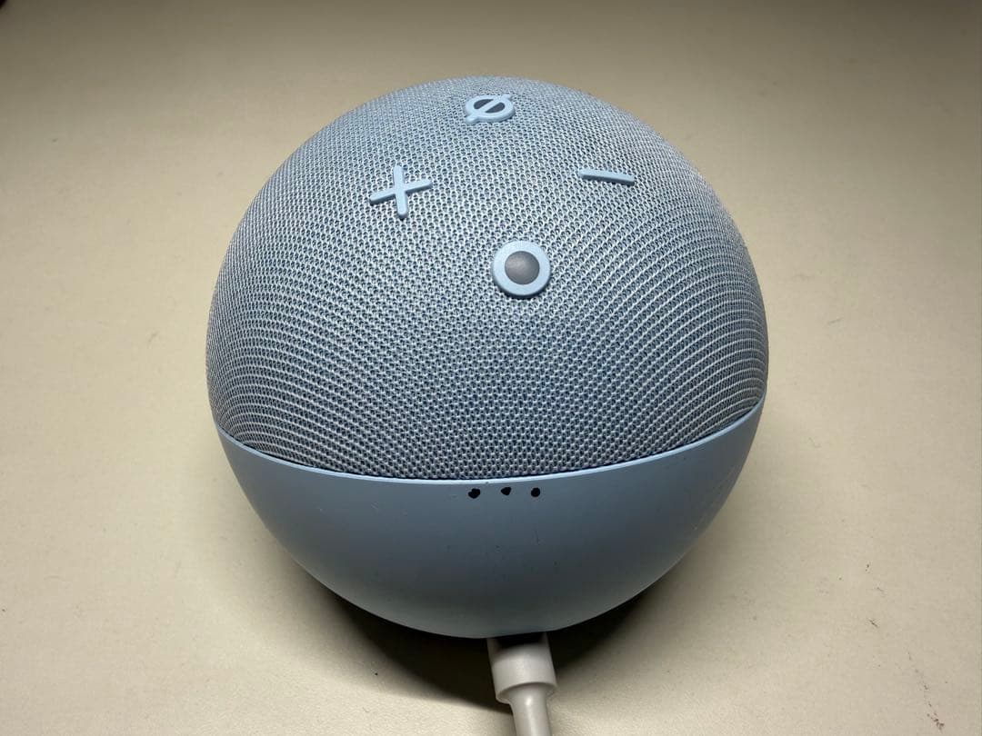 Echo Dot with clock (クラウドブルー) 第5世代