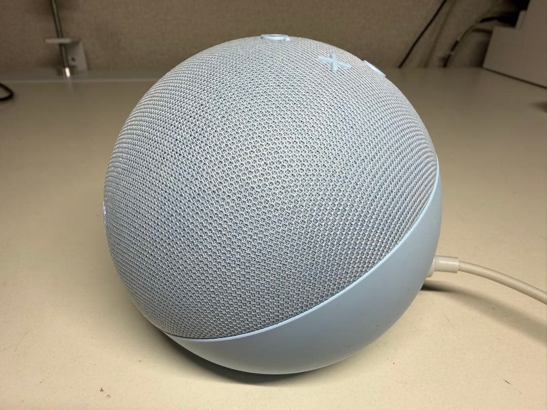 Echo Dot with clock (クラウドブルー) 第5世代
