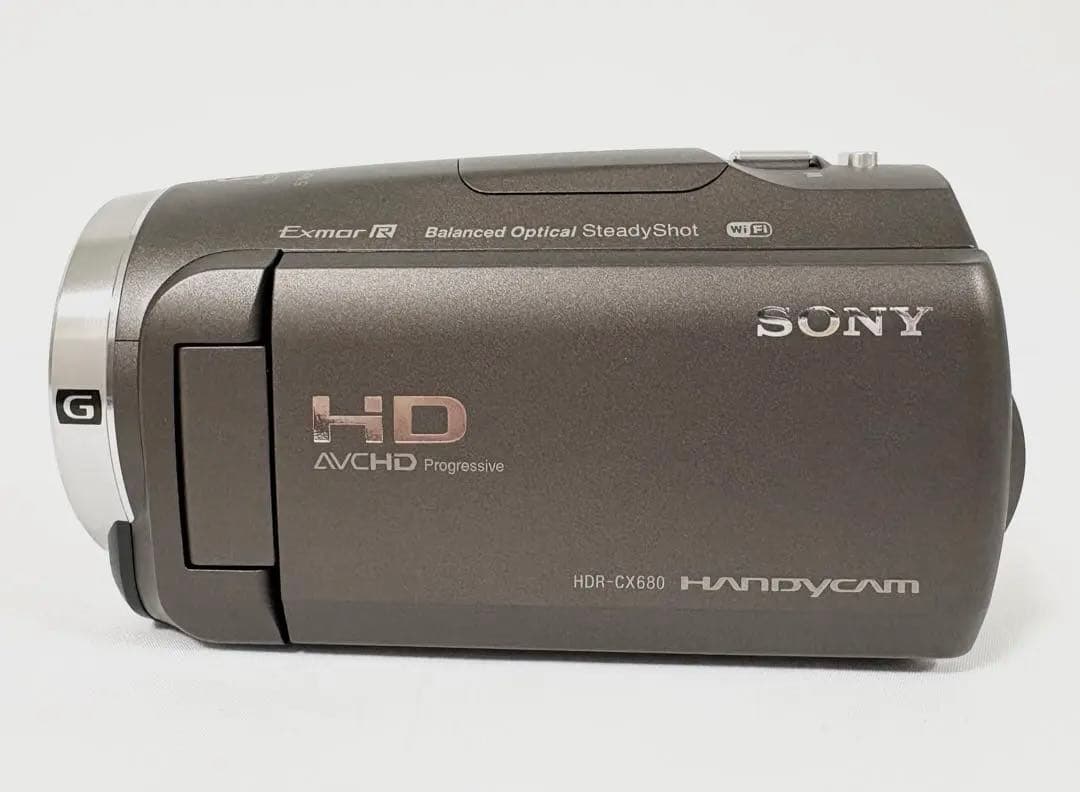 【美品】 ソニー Sony HDR-CX680 ブラウン デジタルビデオカメラ