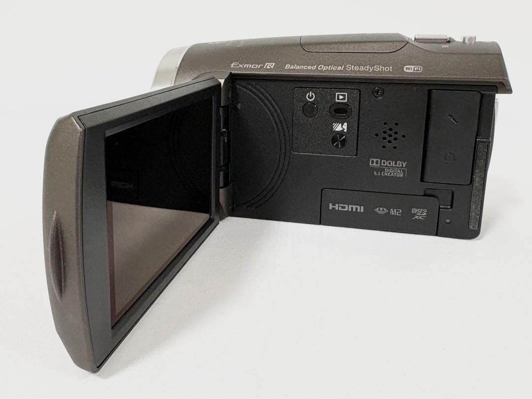 【美品】 ソニー Sony HDR-CX680 ブラウン デジタルビデオカメラ