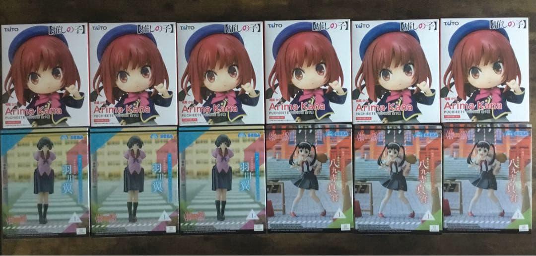 フィギュアまとめ売り　ゴジラ　ヘドラ　チェンソーマン　推しの子　リゼロ　化物語