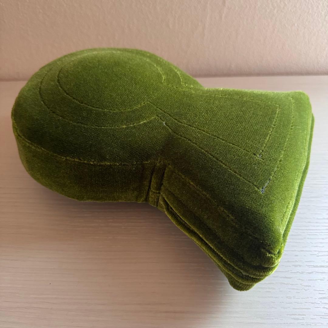 前方後円墳　古墳型クッション