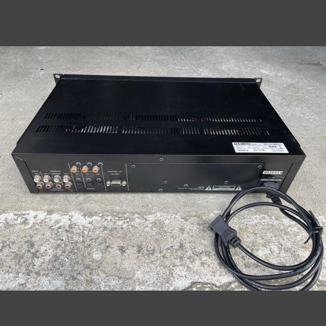 【美品】TASCAM MD-CD1MKⅢ MD-CD1MK3 タスカム ③