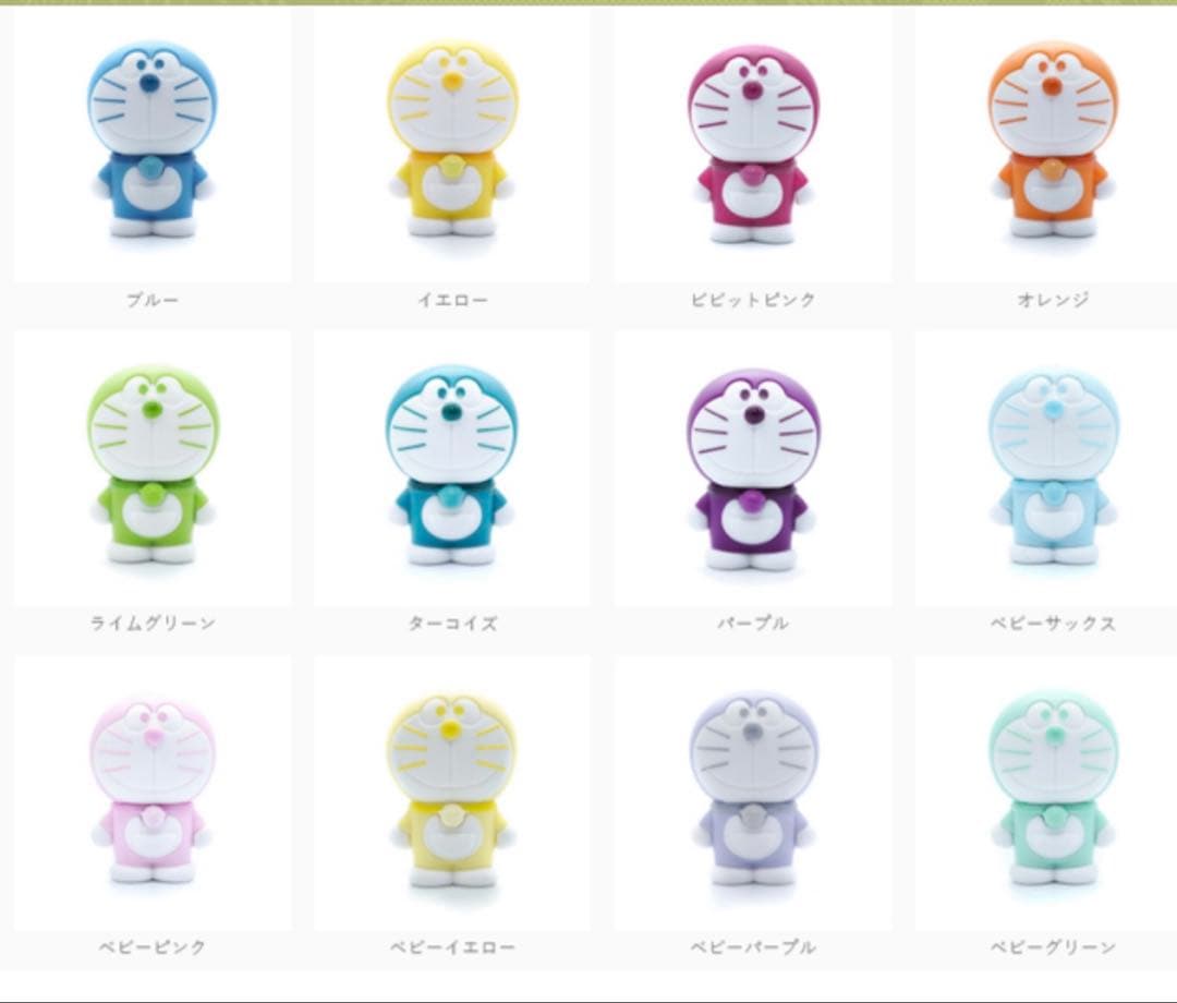 ［未開封］テトラフィビッツ ドラえもん 50周年マスコット 全色セット➕1個