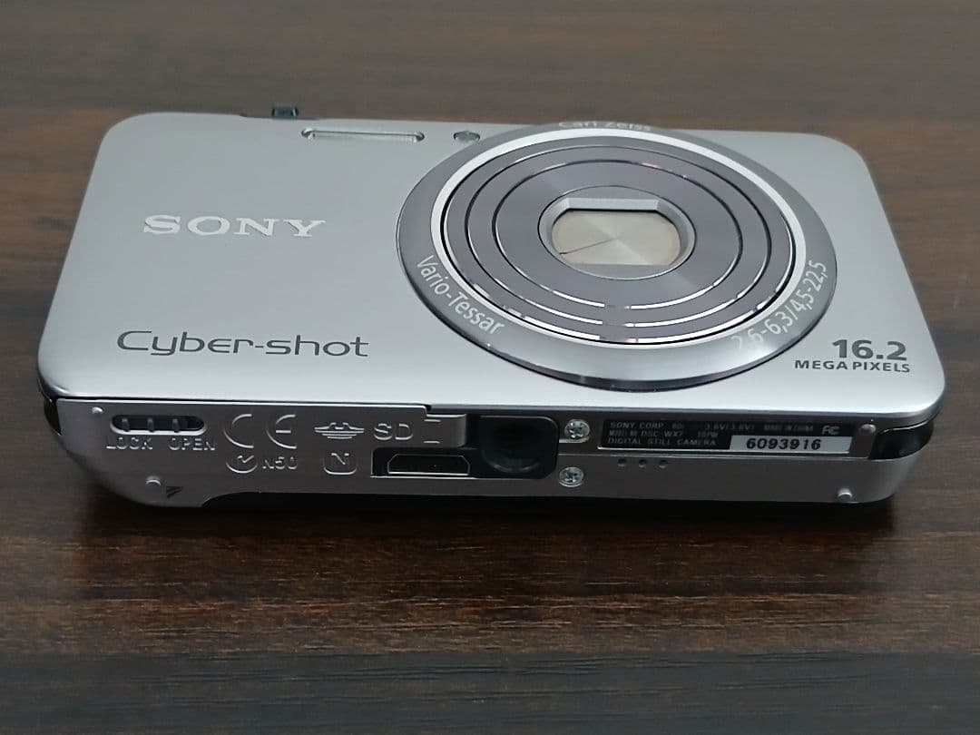 SONY Cyber-shot DSC-WX7 シルバー 動作未確認