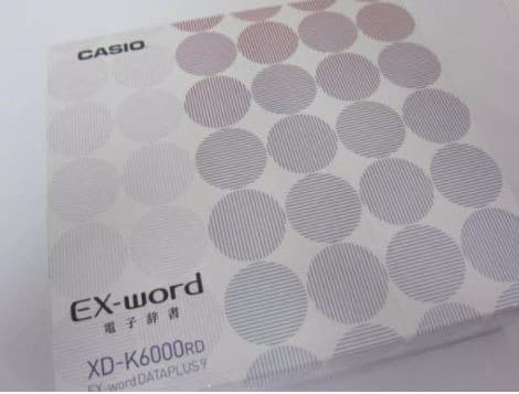 ◇極美品◇CASIO 電子辞書 EX-word XD-K6000RD