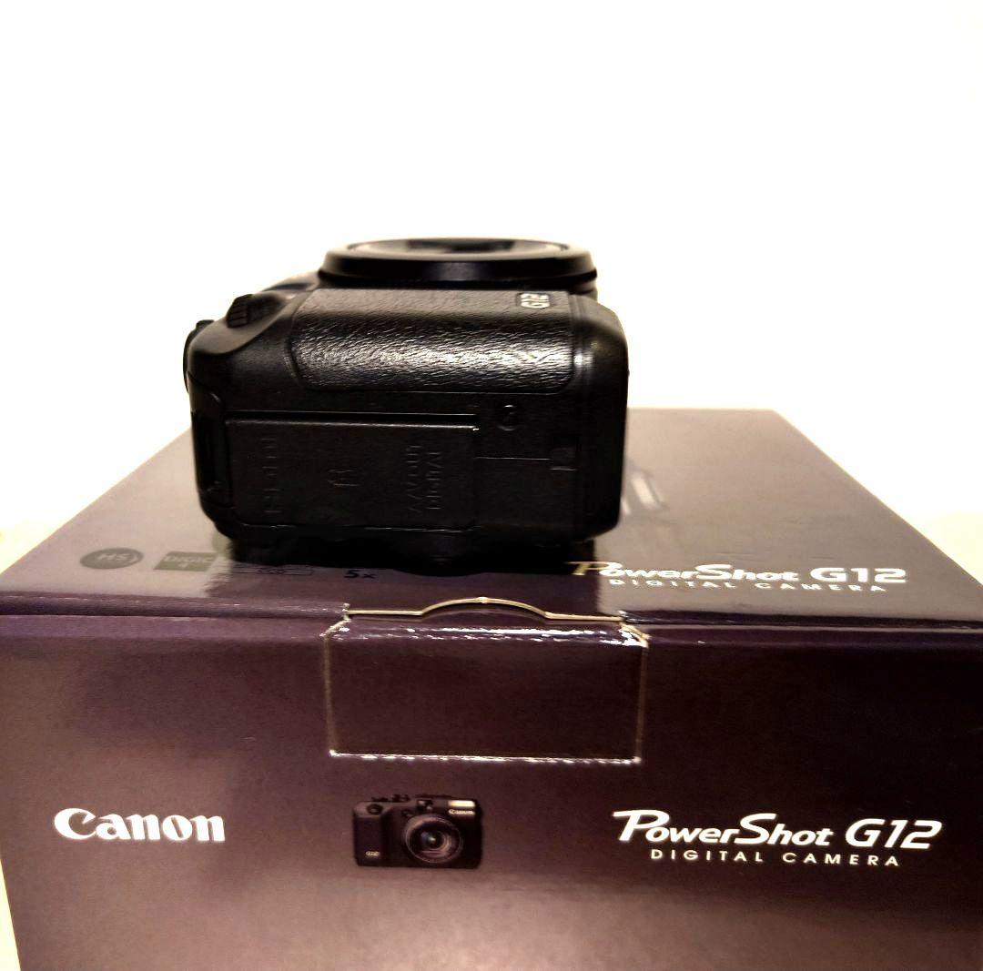 中古良品　Canon キヤノン PowerShot G12 PSG12 デジカメ