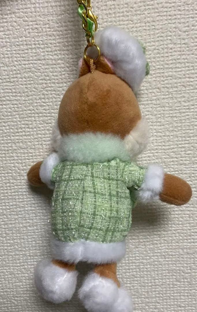 ディズニー　クラリス　ツイード ぬいぐるみキーチェーン　TWEED STYLE