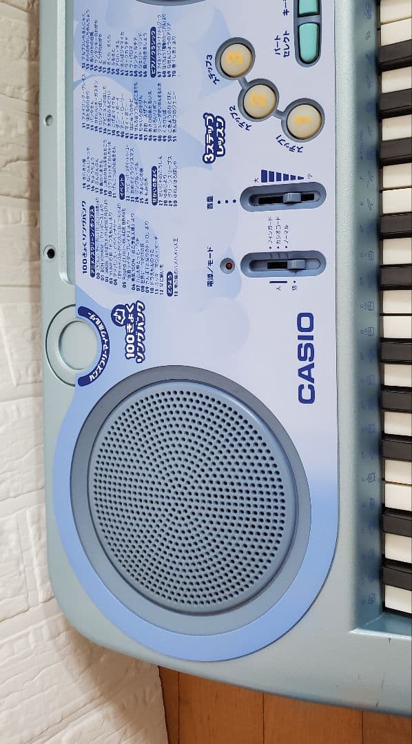 カシオ 　光ナビゲーション 　キーボード 　譜面ナビ 　100音色＆50リズム