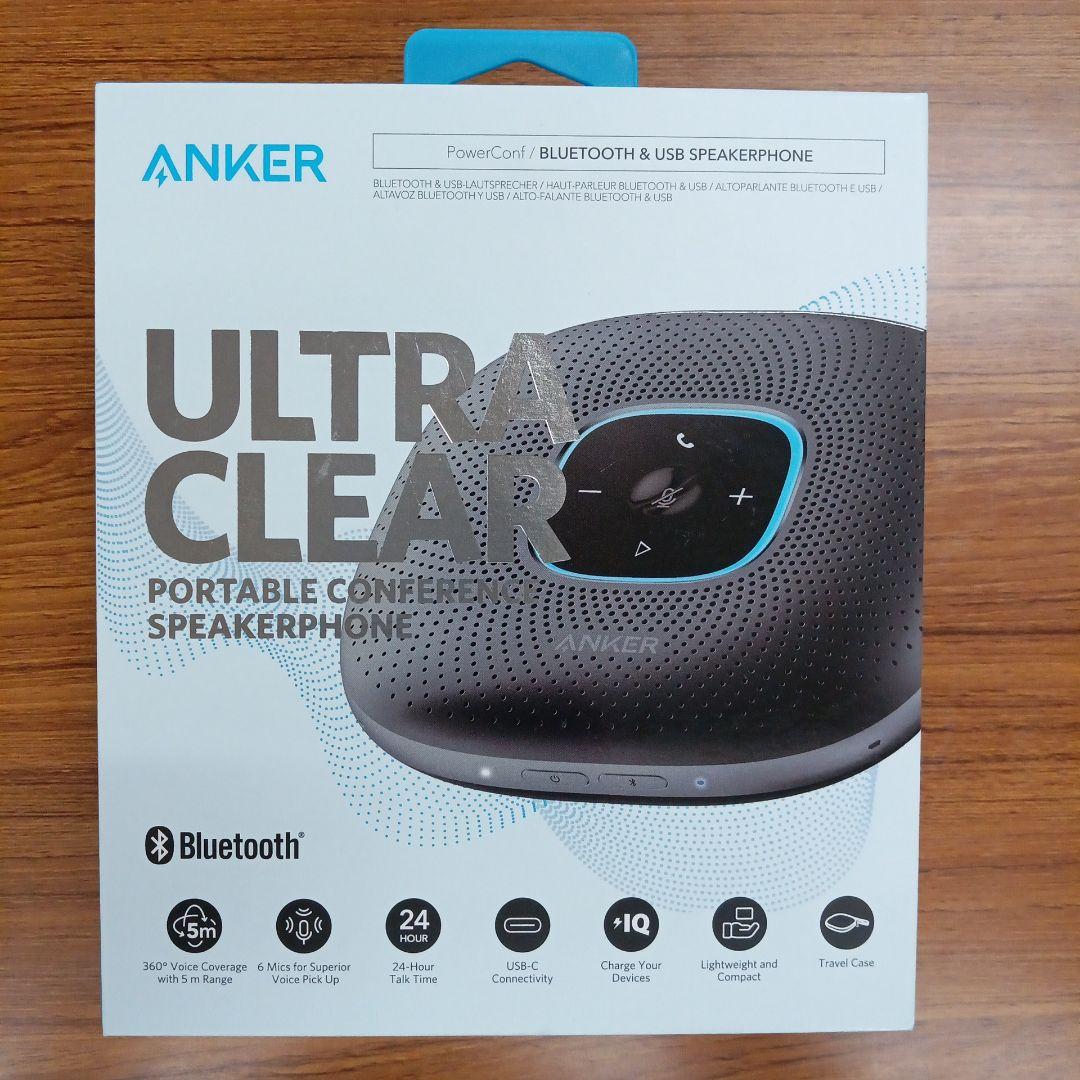 【動作確認済】【箱・説明書完備】Anker PowerConf スピーカーフォン