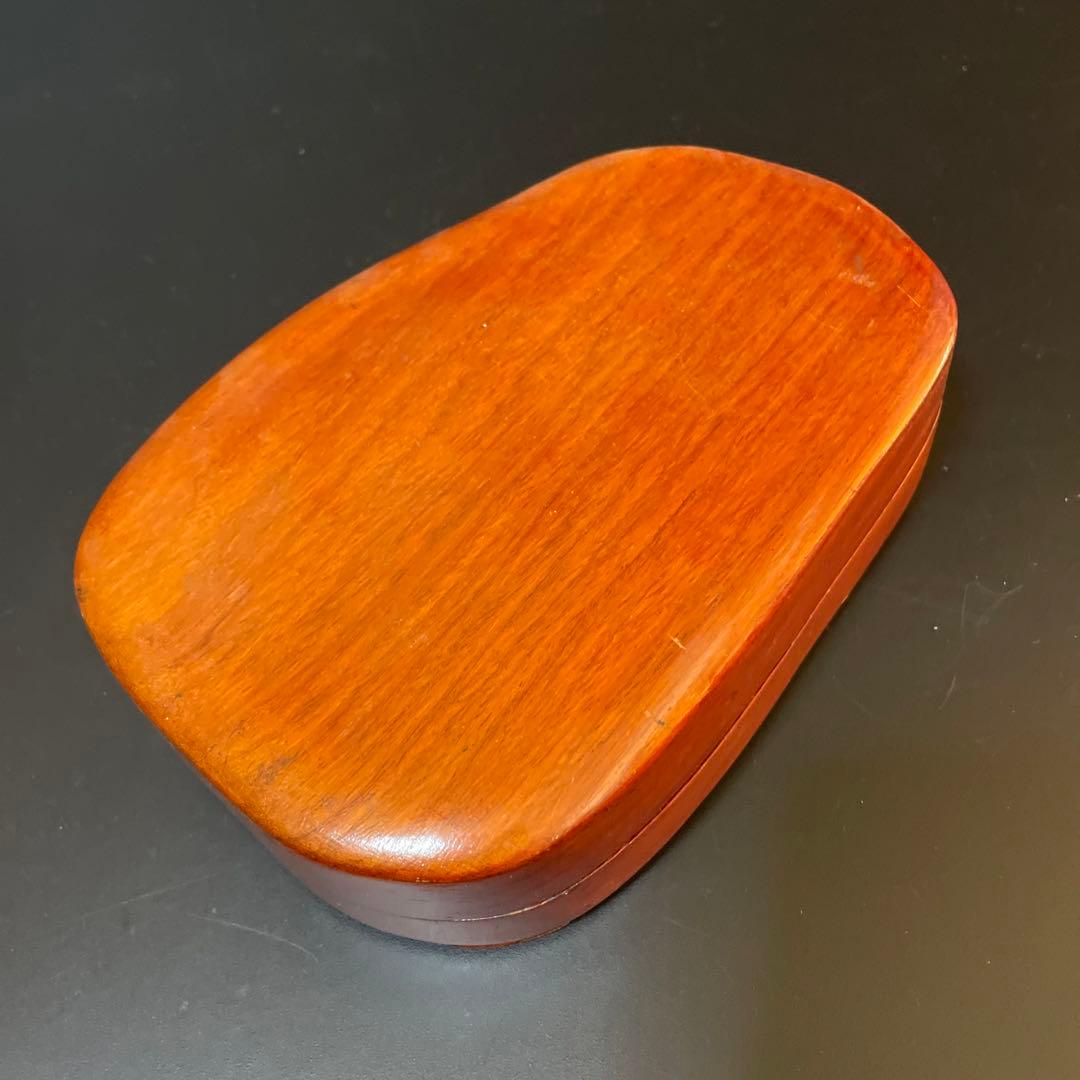 端渓硯　箱付　書道　墨　B