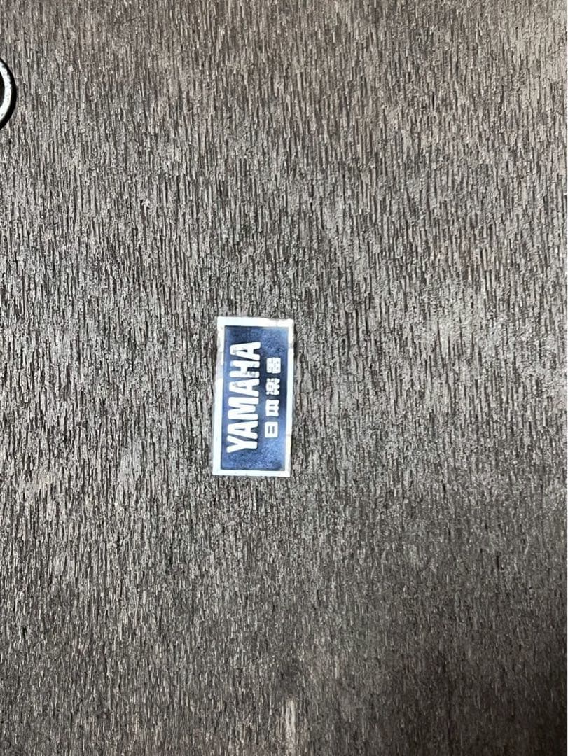 YAMAHA 黒のピアノ用スツール