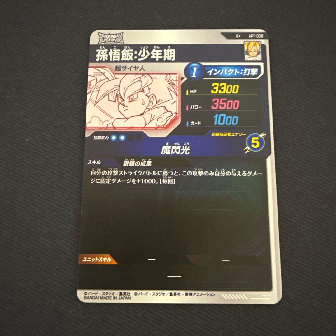 孫悟飯　少年期　パラレル　APT-008