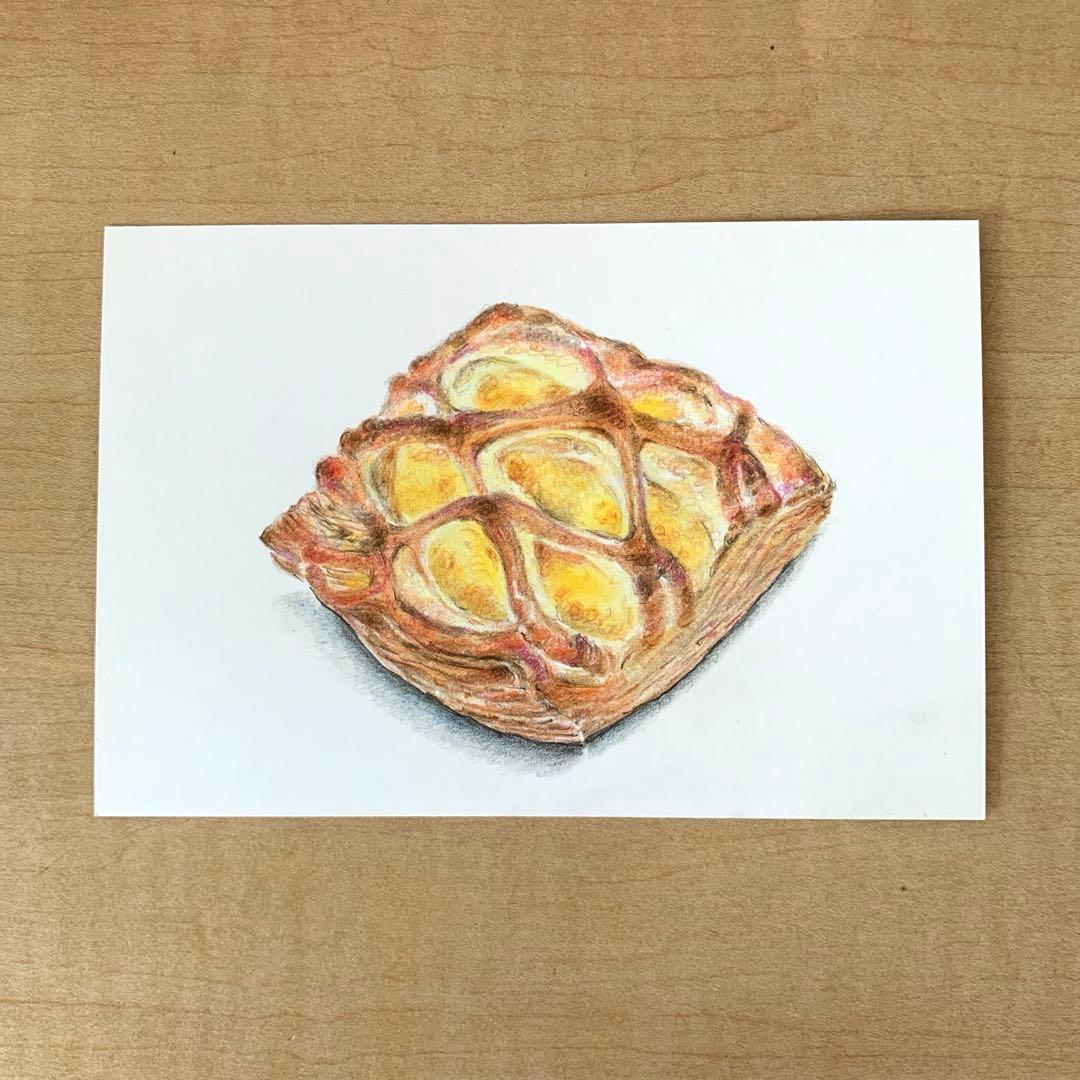 ktkです　色鉛筆画　手描き原画　7点