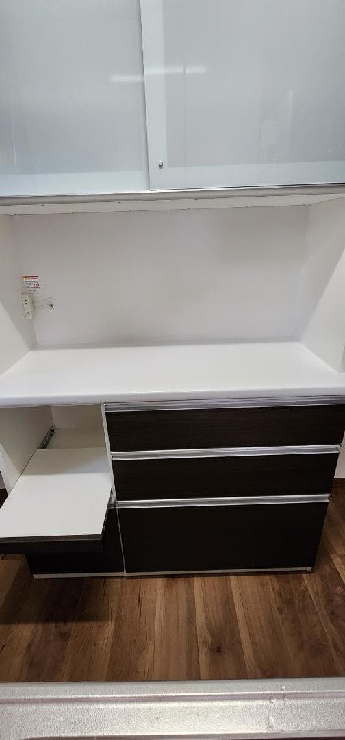 IDC大塚★松田家具★ダイニングボード★食器棚★炊飯器台付き