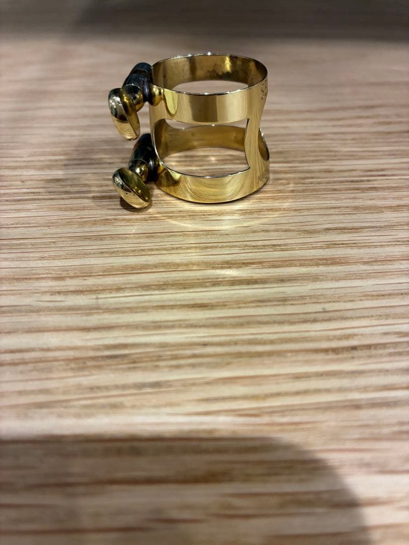 SELMER アルトサックスリガチャー 金属製