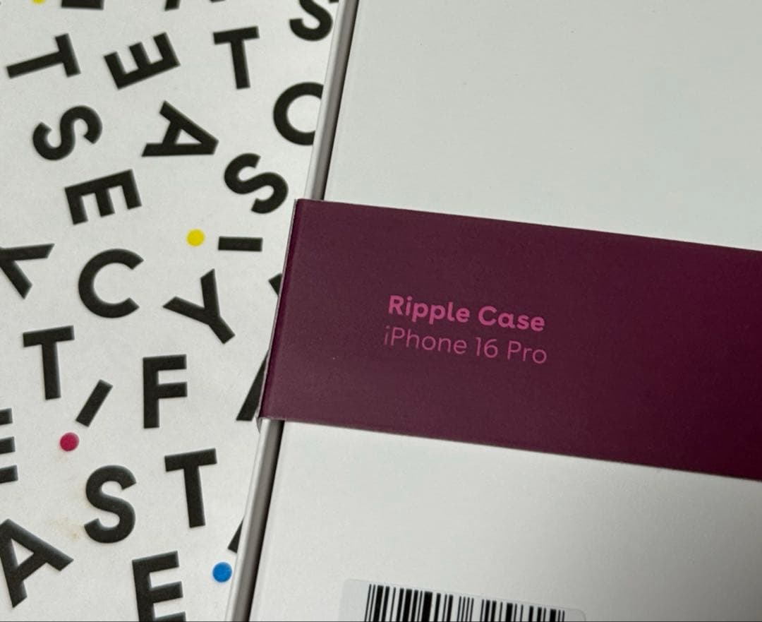 casetify ウェーブシリコン ケース iPhone16 Pro マルベリー