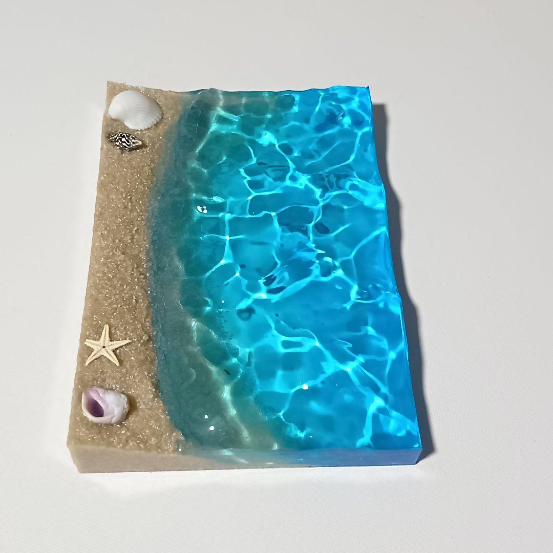 【560】海のかけら グラデーション　BEACH　オーシャンアート　 撮影映え