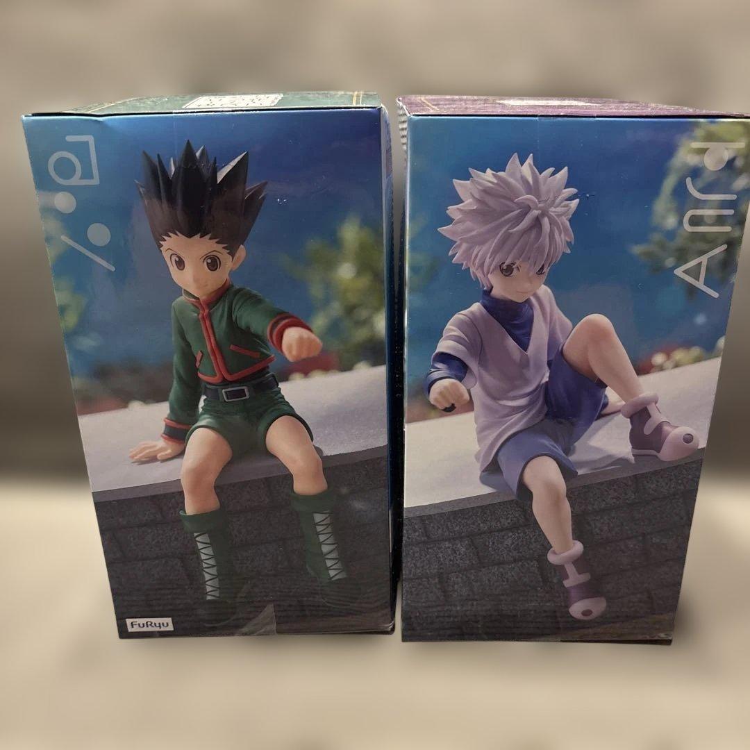 HUNTER×HUNTER ぬーどるストッパーフィギュア ゴン キルア2点セット