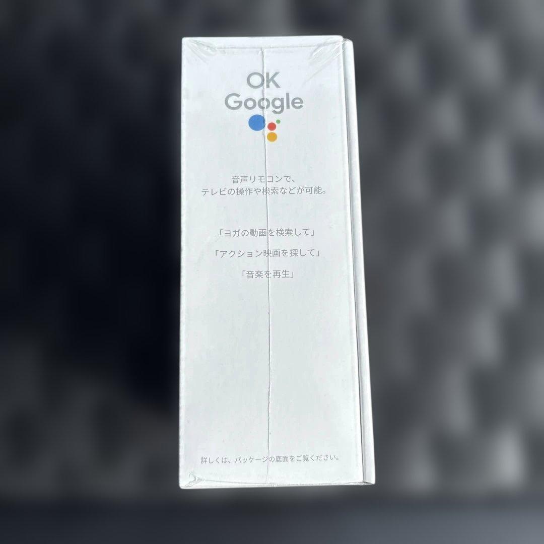 Google Chromecast with Google TV 新品・未開封